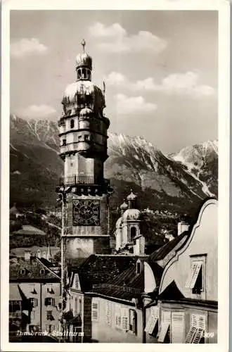 56363 - Tirol - Innsbruck , Stadtturm - gelaufen