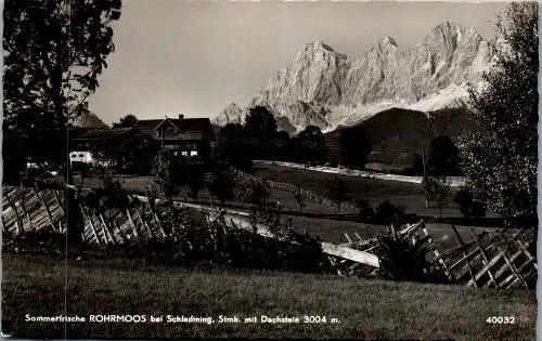 56373 - Steiermark - Rohrmoos , bei Schladming mit Dachstein - gelaufen 1958