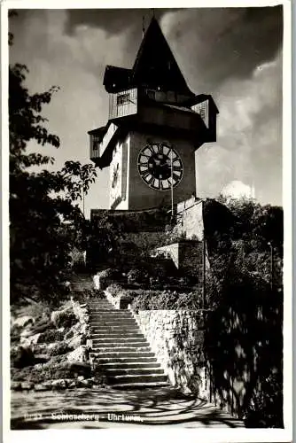 56381 - Steiermark - Graz , Schloßberg , Uhrturm - nicht gelaufen