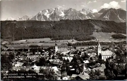 56383 - Steiermark - Schladming , gegen Scheichenspitze - gelaufen 1965