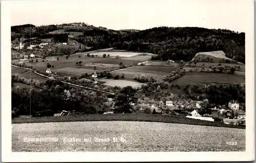 56388 - Niederösterreich - Laaben , Laaben mit Brand , Panorama - gelaufen