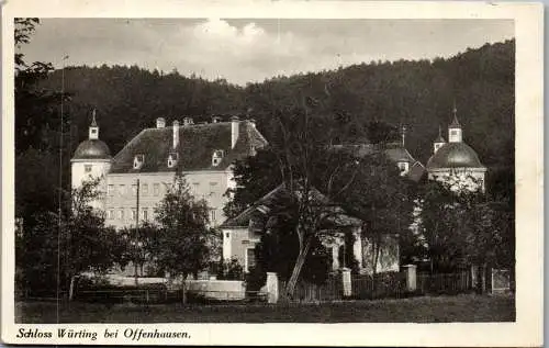 56397 - Oberösterreich - Offenhausen , Schloss Würting bei Offenhausen - gelaufen 1927