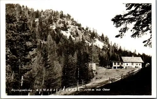 56403 - Niederösterreich - Trattenbach , Gasthaus Kumbauerstadl mit Otter - nicht gelaufen