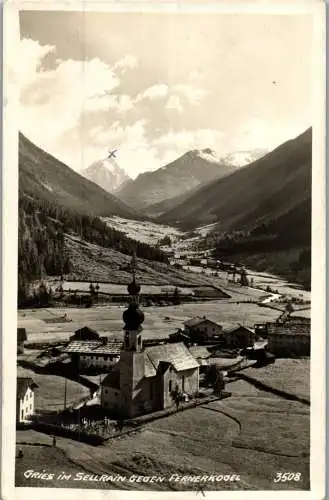 56405 - Tirol - Gries , im Sellrain gegen Fernerkogel - gelaufen 1928