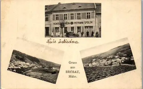 56409 - Tschechien - Brüsau , B?ezová nad Svitavou , Mähr - gelaufen 1930