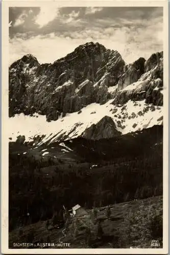 56412 - Steiermark - Ramsau , Dachtein und Austriahütte , Austria Hütte - gelaufen 1931