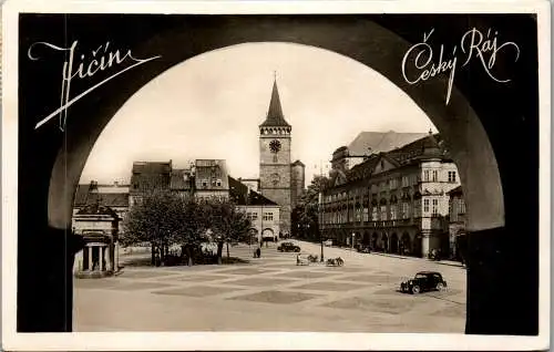 56417 - Tschechien - Jitschin , Jicin , Ansicht , View - gelaufen 1942