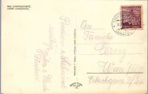 56422 - Tschechien - Bad Luhatschowitz , Lazne Luha?ovice - gelaufen