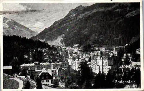 56427 - Salzburg - Bad Gastein , Panorama - gelaufen 1941