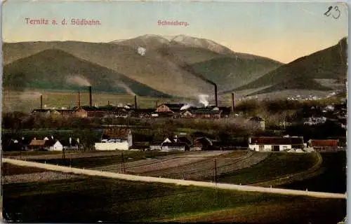 56439 - Niederösterreich - Ternitz , a. d. Südbahn , Schneeberg - gelaufen 1926