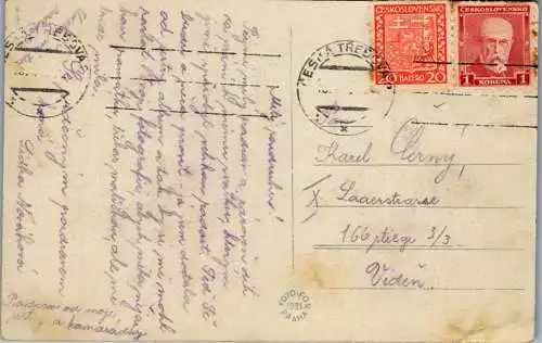 56440 - Tschechien - Ceska Trebova , Trübau , Ansicht , View - gelaufen