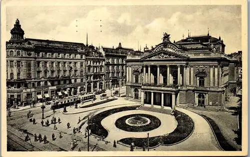 56442 - Tschechien - Brno , Brünn , Divadelni namesti - gelaufen 1933