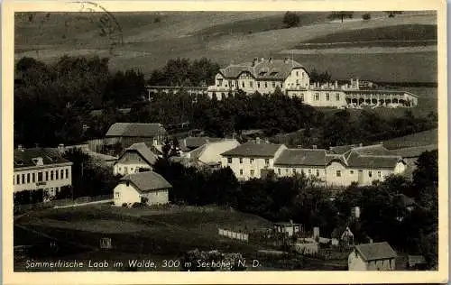 56445 - Niederösterreich - Laab im Walde , Panorama - gelaufen