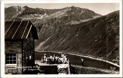 56450 - Salzburg - Bad Gastein , Bockartseehütte , l. beschädigt - gelaufen 1941