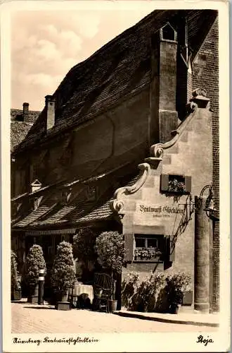 56463 - Deutschland - Nürnberg , Bratwurstglöcklein , Bratwurst Glöcklein - gelaufen 1944