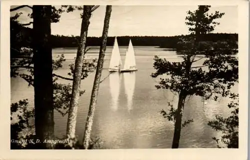 56472 - Niederösterreich - Gmünd , Asangteich - gelaufen 1942