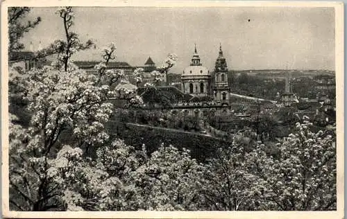 56474 - Tschechien - Praha , Prag , Kostel Sv. Mikulase , St. Nikolauskirche - gelaufen 1944