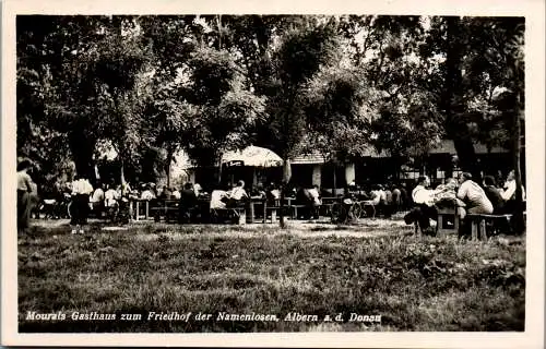 56477 - Wien - Albern , Mourals Gasthaus zum Friedhof der Namenlosen - nicht gelaufen 1940