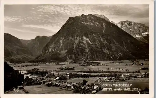 56478 - Salzburg - Golling , Torren mit Kleinem und Großen Göll - gelaufen