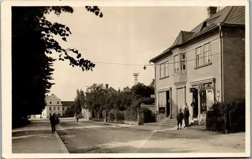 56539 - Tschechien - Libina , Deutsch Liebau , Sumperk , Straßenpartie - gelaufen