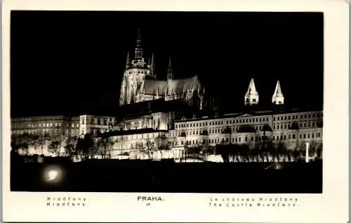 56566 - Tschechien - Praha , Prag , Hradcany - gelaufen