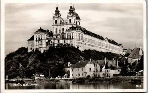 56570 - Niederösterreich - Melk , an der Donau - gelaufen 1940