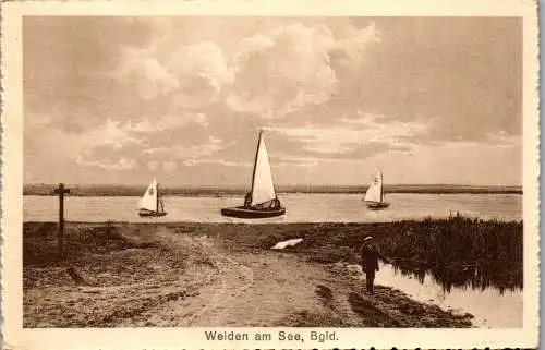 56576 - Burgenland - Weiden , am See - gelaufen 1944