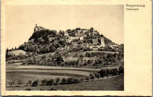 56585 - Steiermark - Riegersburg , Ansicht , View - gelaufen 1934