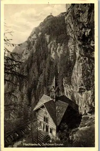 56590 - Steiermark - Hochlantsch , Schüsserlbrunn - gelaufen 1951