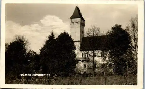 56607 - Tschechien - kvo?etice , Zamek , Schloss - nicht gelaufen 1928