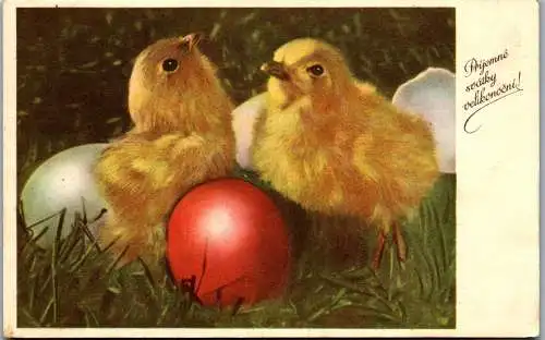 56623 - Feiern und Feste - Ostern , Ostermotiv - gelaufen 1942