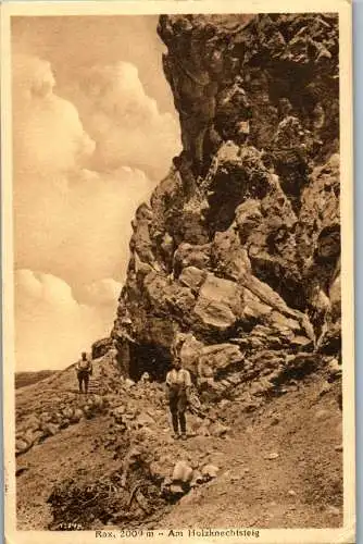 56625 - Niederösterreich - Rax , Am Holzknechtsteig - gelaufen 1942