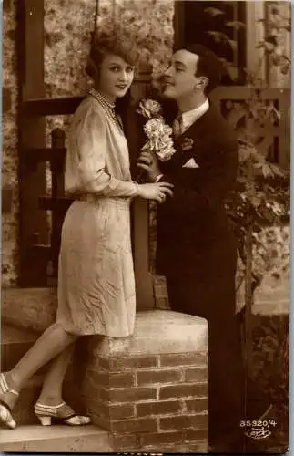 56629 - Motiv - Paare , Verliebtes Paar - gelaufen 1931