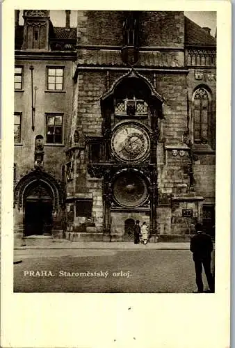 56644 - Tschechien - Praha , Prag , Staromestsky orloj - gelaufen 1932