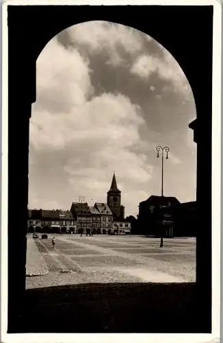 56658 - Tschechien - Cesky raj , Jicin , Jitschin , Stadtplatz - gelaufen 1943