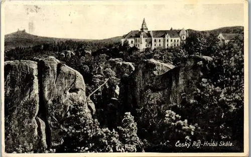 56676 - Tschechien - Hruba Skala , Cesky Raj - gelaufen 1944