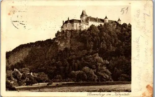 56682 - Niederösterreich - Rosenburg , im Kamptal , Schloss - gelaufen 1929