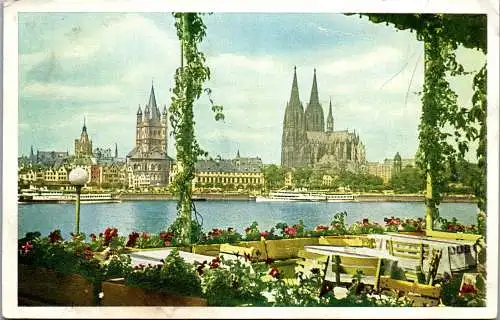 56685 - Deutschland - Köln , Blick von der Sünnerterrasse - nicht gelaufen