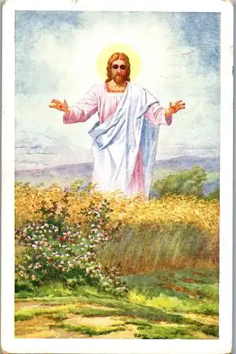 56691 - Heilige - Jesus , Darstellung - gelaufen 1944