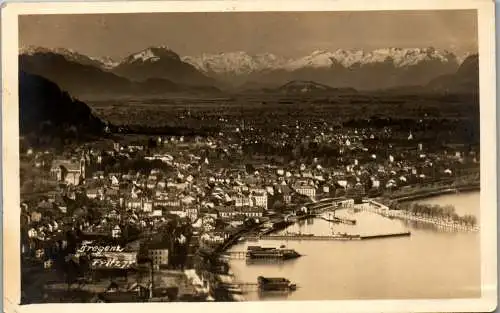 56705 - Vorarlberg - Bregenz , Panorama - gelaufen 1930