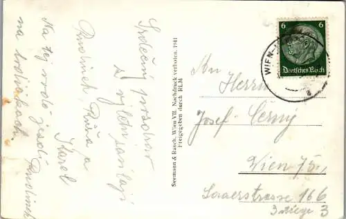 56707 - Niederösterreich - Laxenburg , Fliegeraufnahme , Panorama - gelaufen 1941