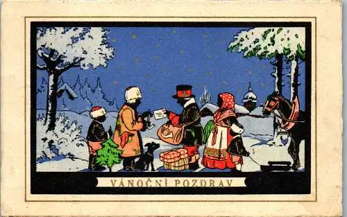 56719 - Feiern und Feste - Weihnachten , Motiv - gelaufen 1942