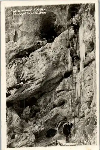 56741 - Niederösterreich - Steinwandklamm , Rudolf Decker Steig , Türkenloch Jagasitz - gelaufen 1933