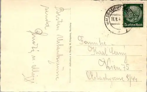 56763 - Steiermark - Waldbach , Panorama - gelaufen