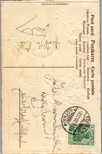 56769 - Motiv - Paare , Jagd , Das Vilja Lied , Prägekarte - gelaufen 1907