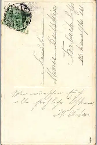 56797 - Feiern und Feste - Ostern , Fröhliche Ostern - gelaufen 1913
