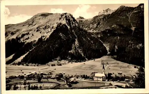 56924 - Tirol - Lechtal , Häselgehr im Lechtal , Panorama - gelaufen