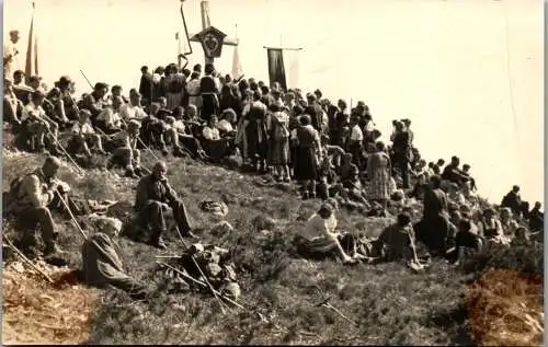 56937 - Tirol - Kundgebung , Prozession , Gipfelkreuz - nicht gelaufen