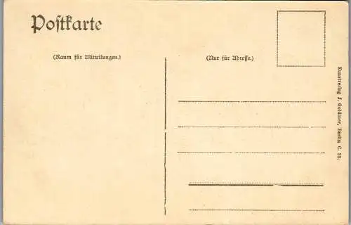 56950 - Deutschland - Berlin , Gruss von der Parade - nicht gelaufen 1906