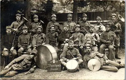 56956 - Oberösterreich - Gmunden , Kriegerkapelle , Musik , Kapelle - nicht gelaufen 1916